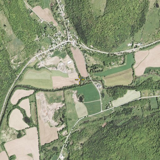 Aerial/Satellite Image of Wright Brook, NY