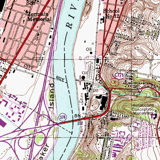 Topographic Map of Wynants Kill, NY