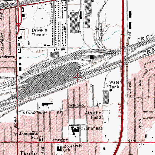 Topographic Map of Cheektowasa, NY