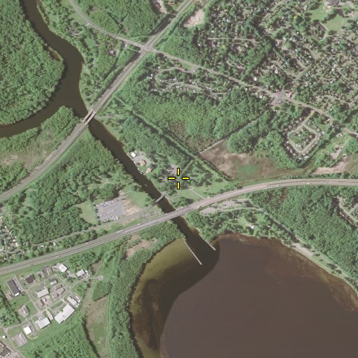 Aerial/Satellite Image of Long Branch, NY