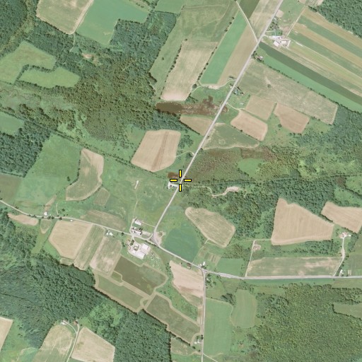 Aerial/Satellite Image of McCoon Crossing, NY