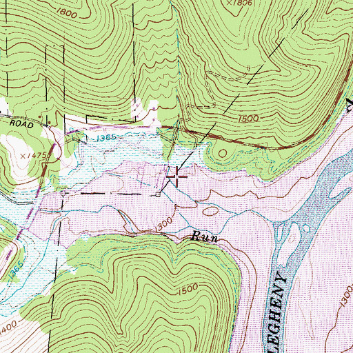 Topographic Map of Onoville, NY