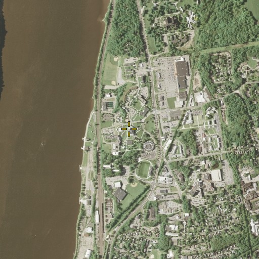 Aerial/Satellite Image of Marist College, NY