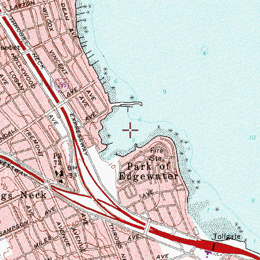 Topographic Map of Weir Creek, NY