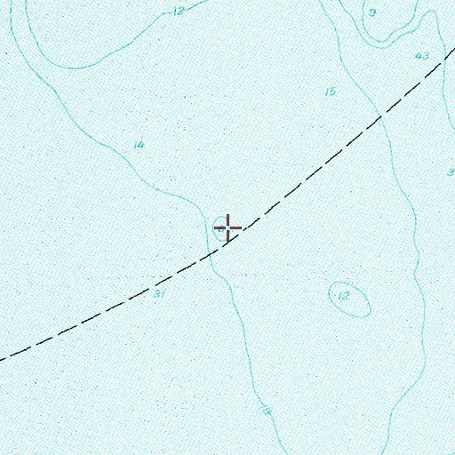 Topographic Map of Rodger Rock, NY