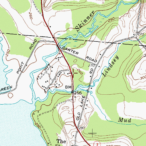 Topographic Map of Reiters Marina, NY
