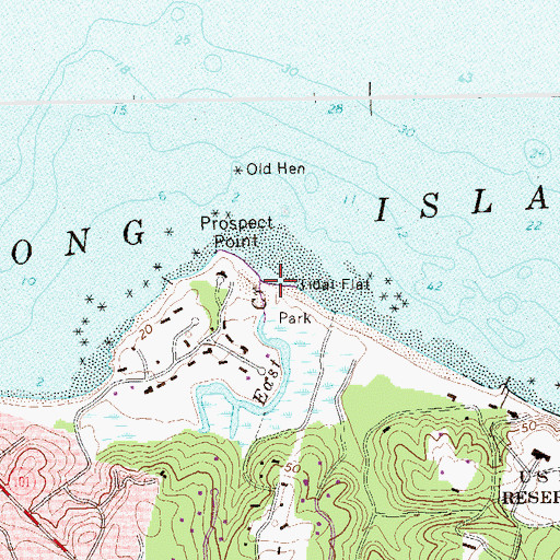 Topographic Map of East Creek, NY