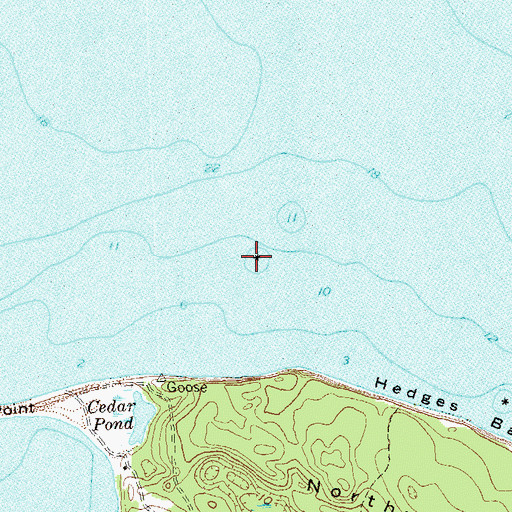 Topographic Map of Dangerous Rock, NY