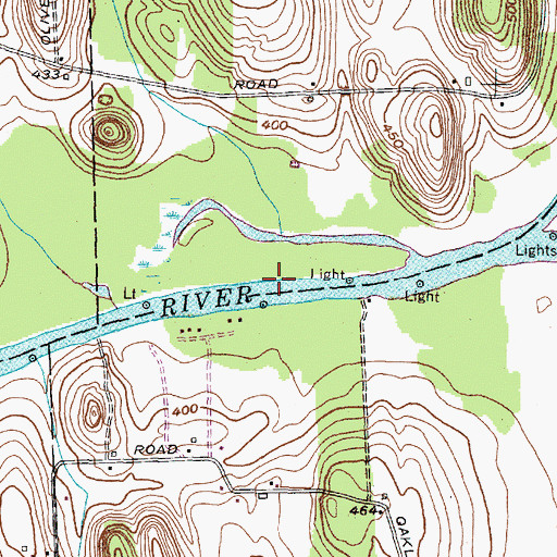 Topographic Map of Frost Island, NY
