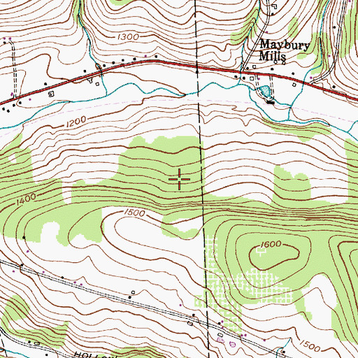 Topographic Map of Cortland County, NY