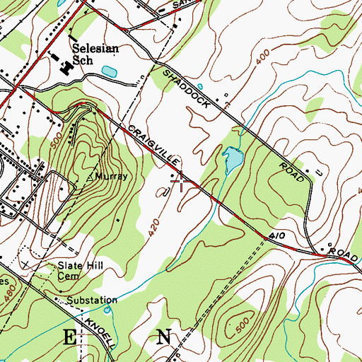 Topographic Map of Orange County, NY