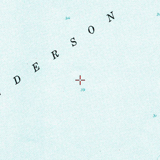 Topographic Map of Henderson Bay, NY