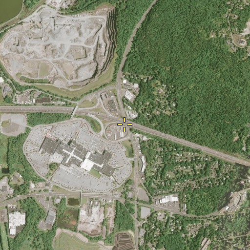 Aerial/Satellite Image of Interchange 12, NY