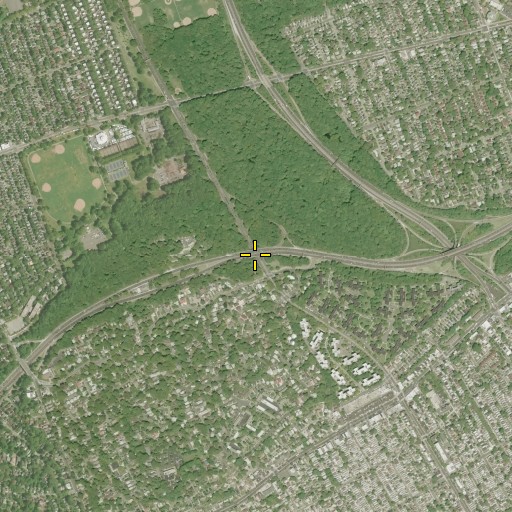 Aerial/Satellite Image of Interchange 17, NY