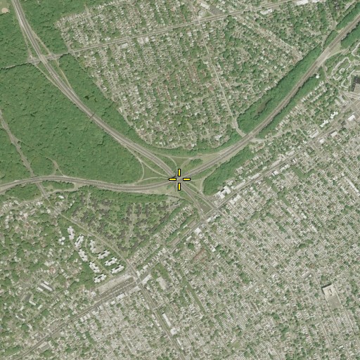 Aerial/Satellite Image of Interchange 18, NY