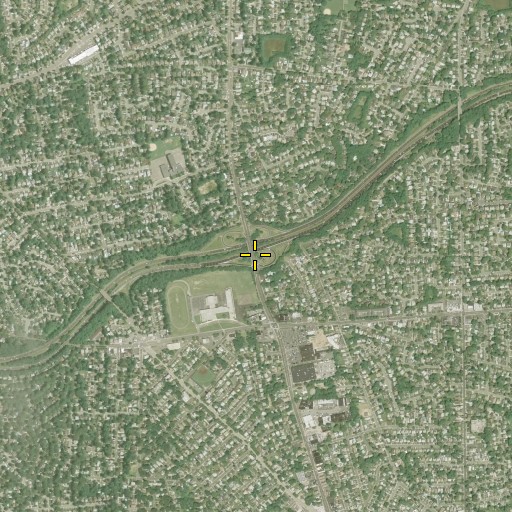 Aerial/Satellite Image of Interchange 25A, NY