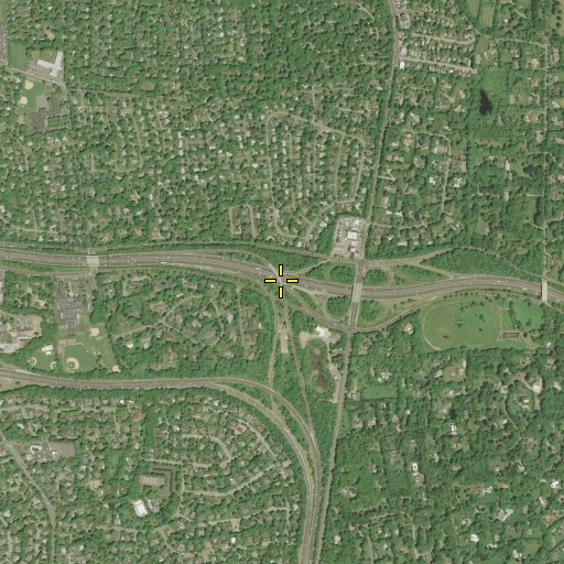 Aerial/Satellite Image of Interchange 38, NY