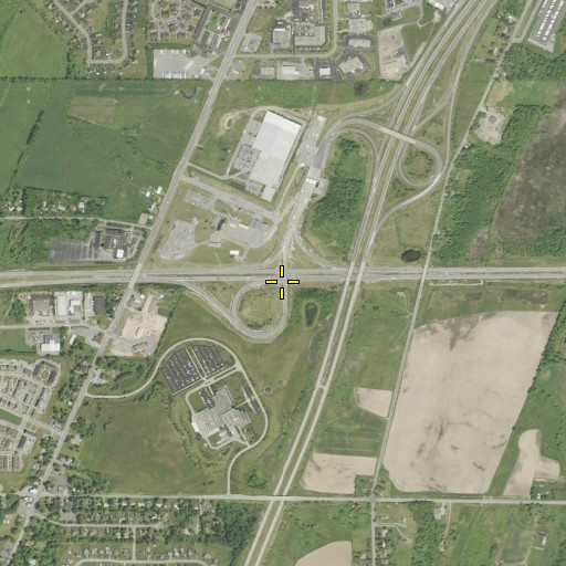 Aerial/Satellite Image of Interchange 46, NY