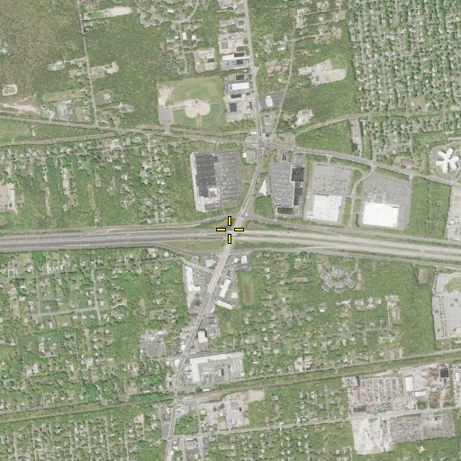 Aerial/Satellite Image of Interchange 64, NY