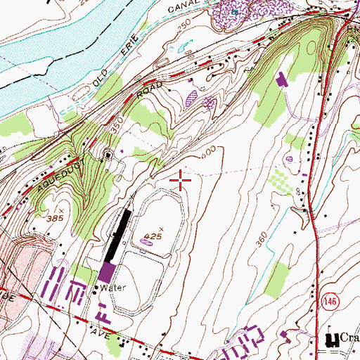 Topographic Map of Niskayuna Modification and Test Plant, NY