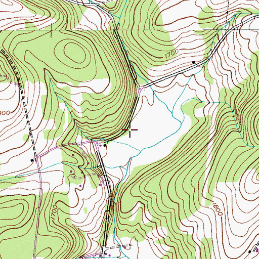 Topographic Map of School Number 10 (historical), NY