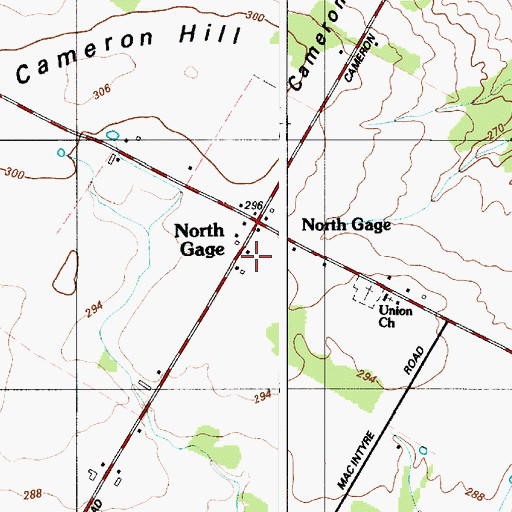 Topographic Map of School Number 10 (historical), NY