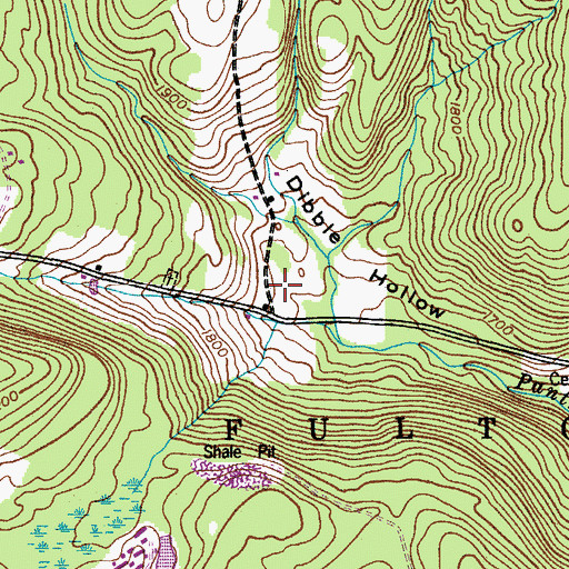 Topographic Map of School Number 14 (historical), NY
