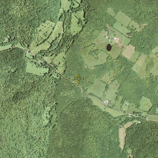 Aerial/Satellite Image of School Number 4 (historical), NY