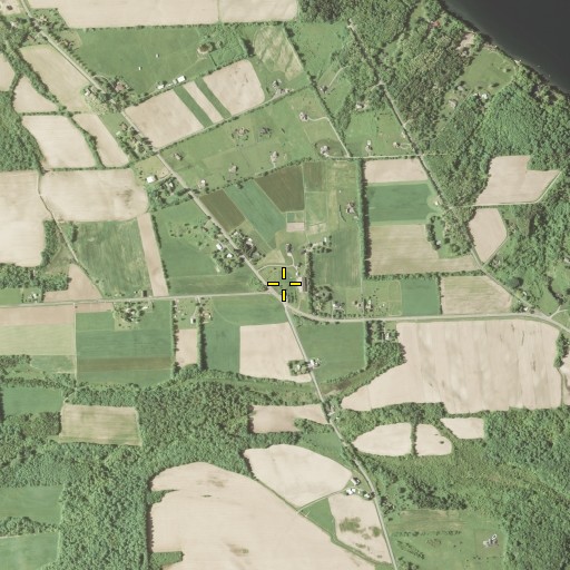 Aerial/Satellite Image of School Number 4 (historical), NY