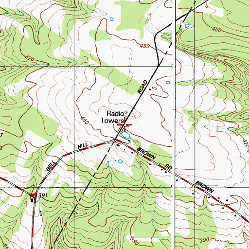 Topographic Map of School Number 5 (historical), NY