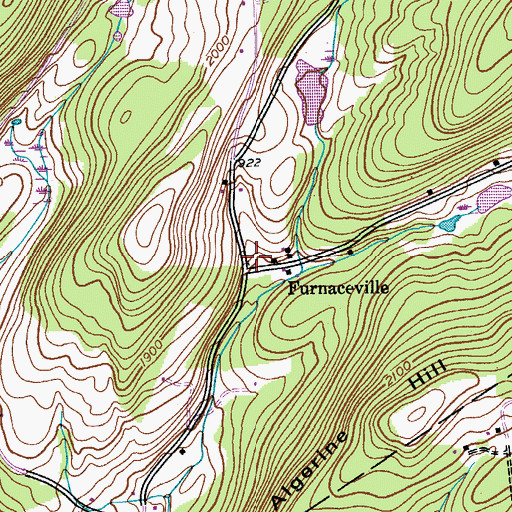 Topographic Map of School Number 6 (historical), NY