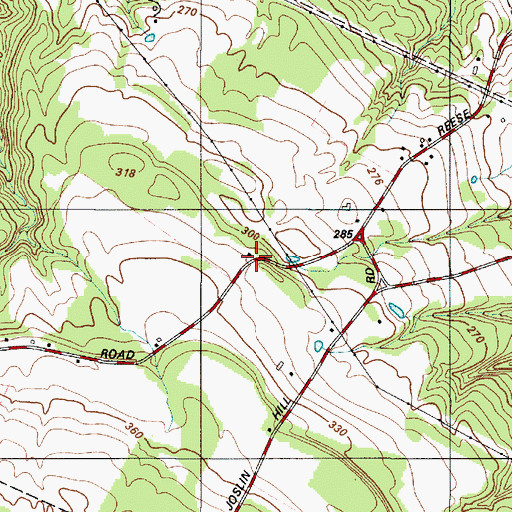 Topographic Map of School Number 7 (historical), NY