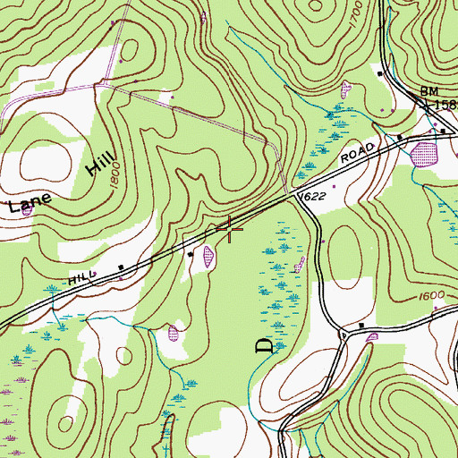 Topographic Map of School Number 9 (historical), NY