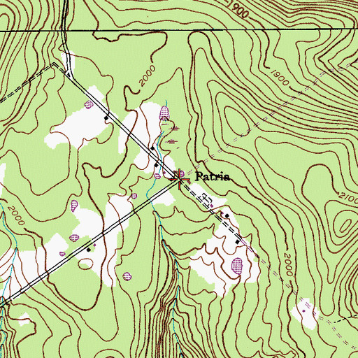 Topographic Map of School Number 9 (historical), NY