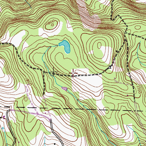 Topographic Map of School Number 9 (historical), NY