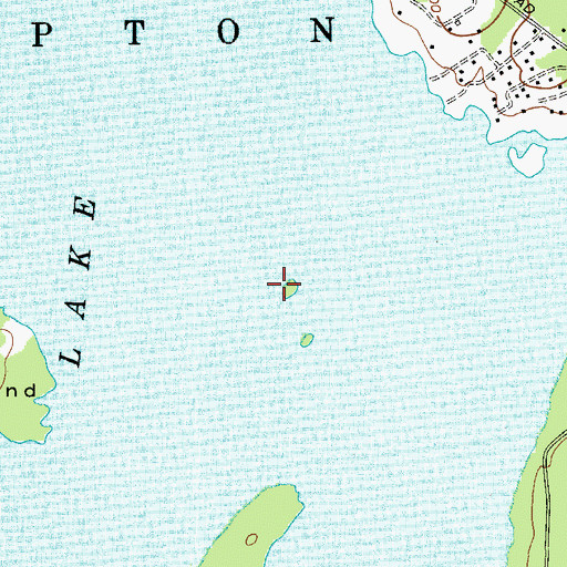 Topographic Map of Osbourne Bridge, NY
