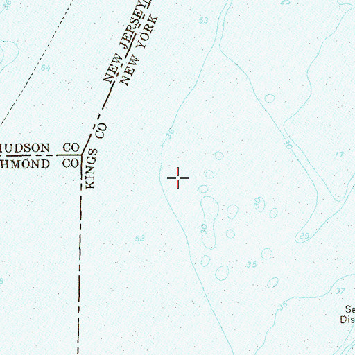 Topographic Map of Anchorage Channel, NY