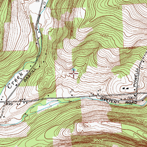 Topographic Map of MDC Site 1 Heliport, NY