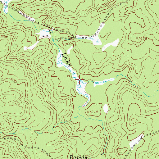Topographic Map of Big Brook, NY
