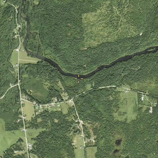 Aerial/Satellite Image of Black Brook, NY