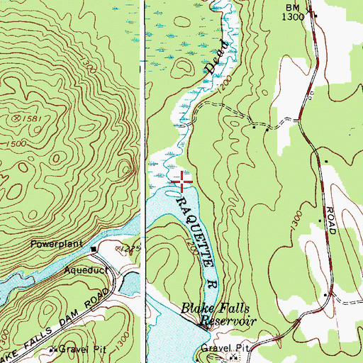 Topographic Map of Dead Creek, NY