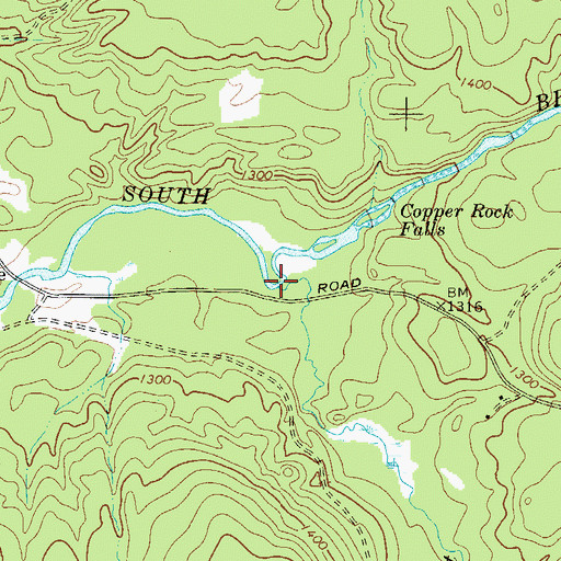 Topographic Map of Moosehead Pond Outlet, NY