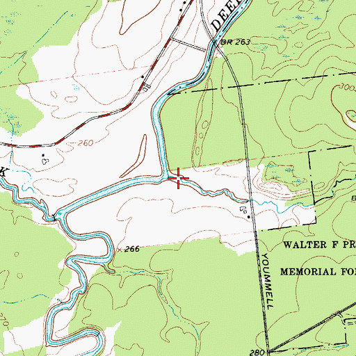 Topographic Map of Redwater Brook, NY