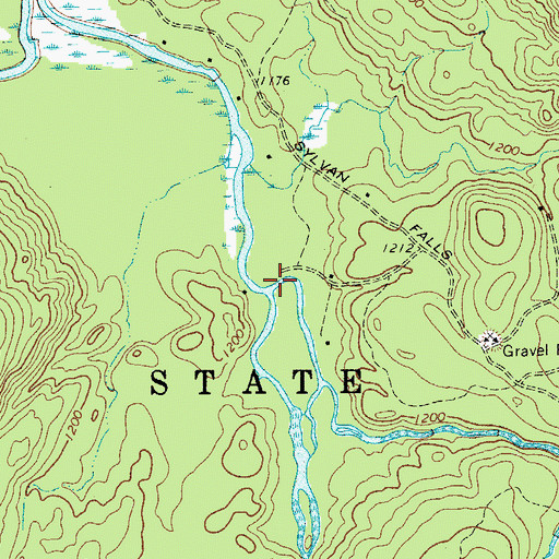 Topographic Map of Stony Brook, NY