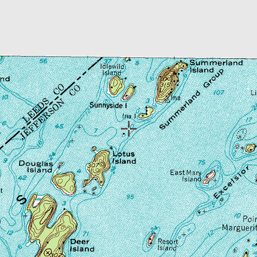 Topographic Map of Elephant Back, NY