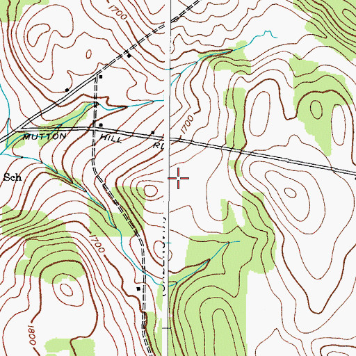 Topographic Map of WJIW-AM (Cazenovia), NY