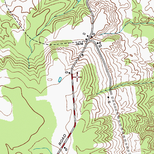 Topographic Map of WBRV-FM (Boonville), NY
