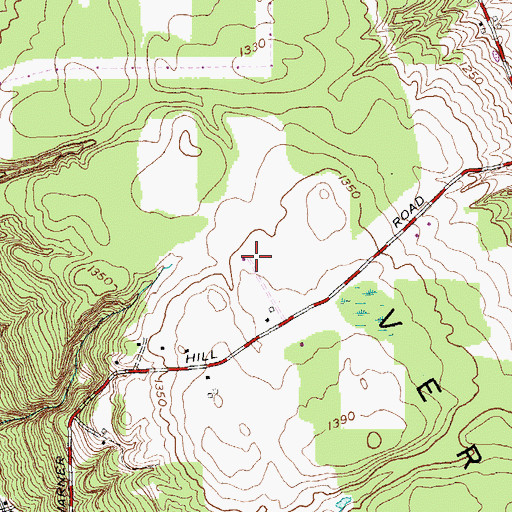 Topographic Map of WGR-FM (Buffalo), NY