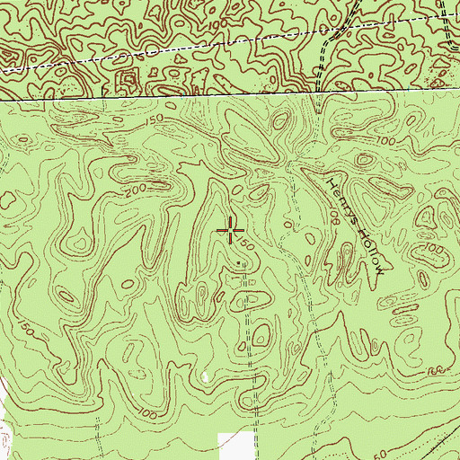 Topographic Map of WWHB-FM (Hampton Bays), NY