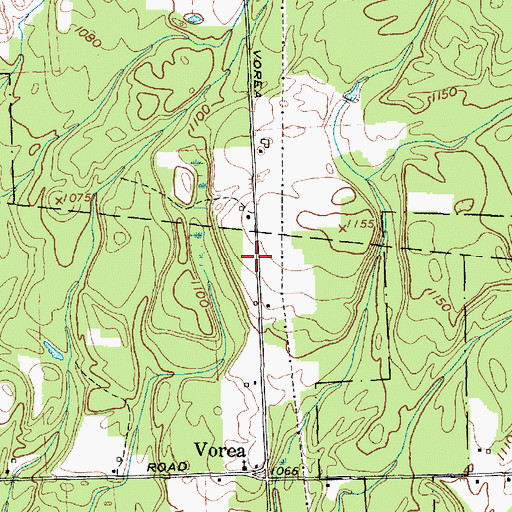Topographic Map of WSCP-FM (Pulaski), NY